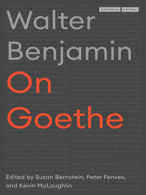 cover image of On Goethe